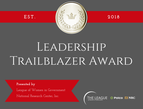 2020 LEAGUE LEADERSHIP TRAILBLAZER AWARD NOMINATIONS NOW OPEN THROUGH OCTOBER 2nd!